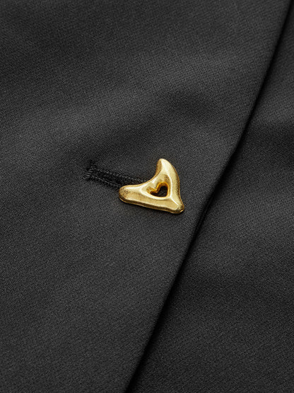 Lucy – Structured V-Neck Blouse