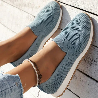 Mila – Slip-On Knit Sneakers