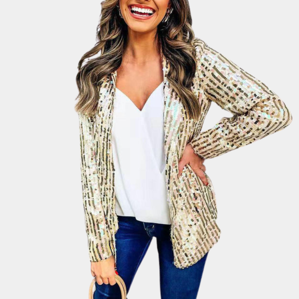 Aurora – Sparkling Sequin Blazer