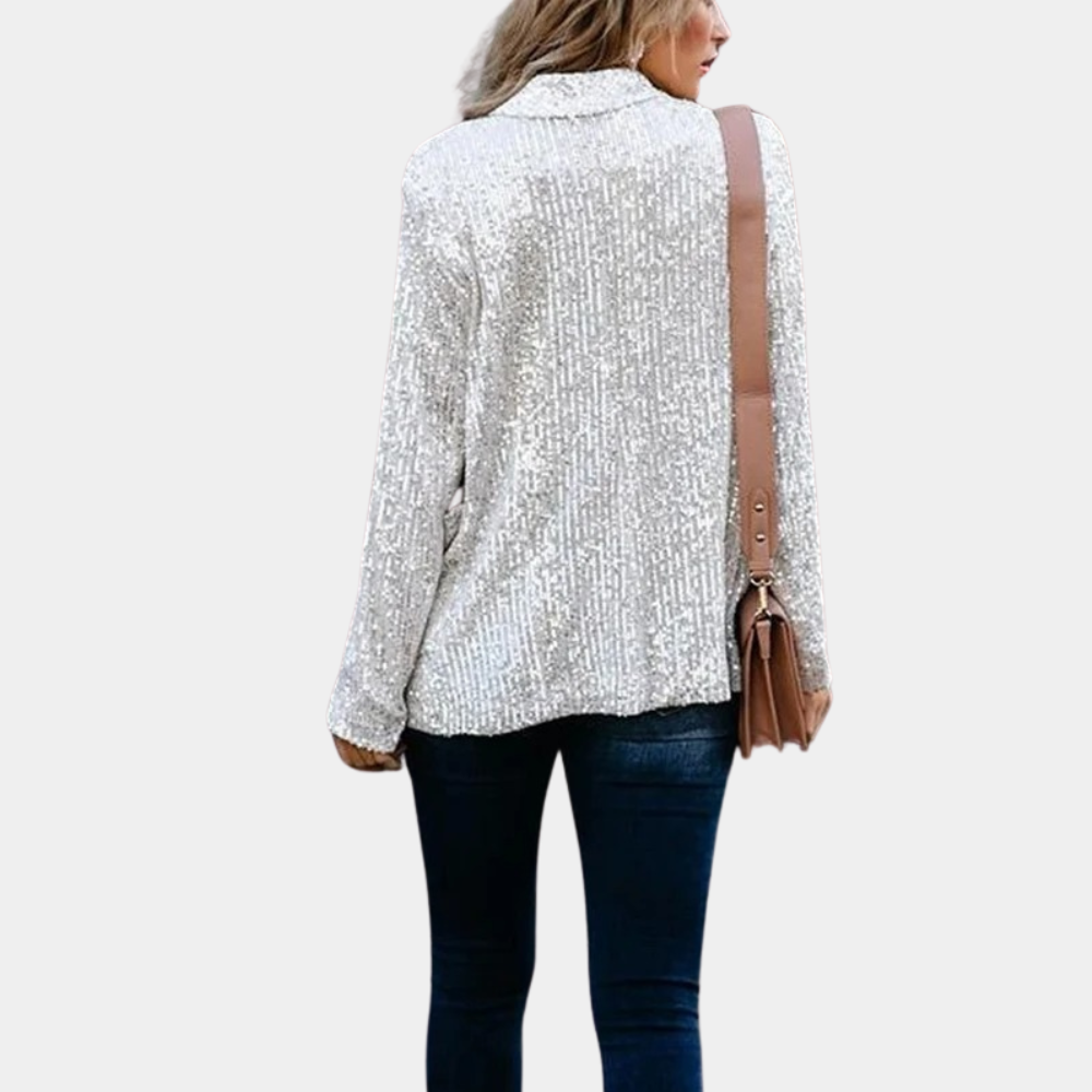 Aurora – Sparkling Sequin Blazer