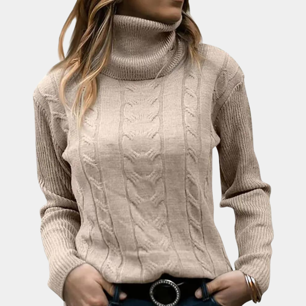 Vaylin – Elegant Turtleneck Sweater