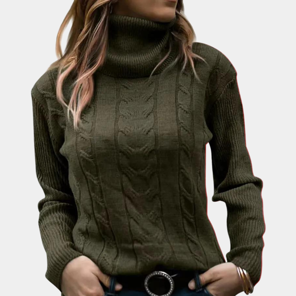 Vaylin – Elegant Turtleneck Sweater