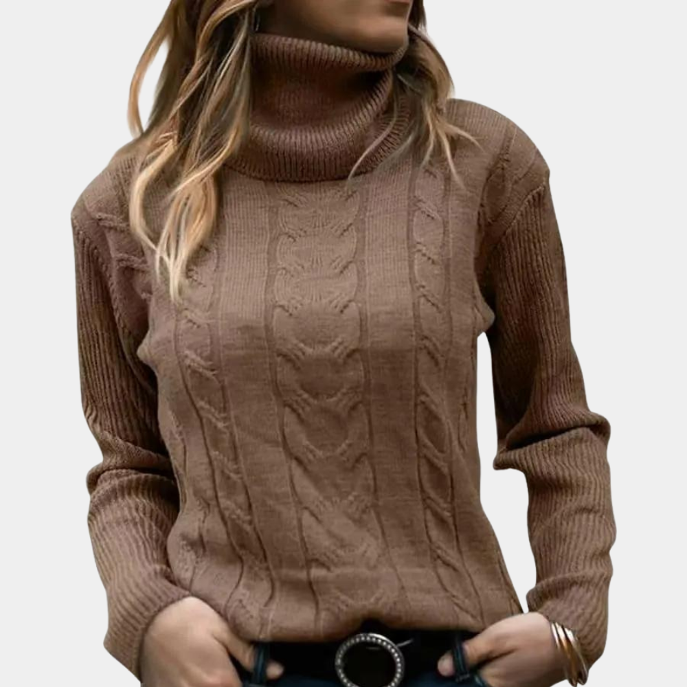Vaylin – Elegant Turtleneck Sweater