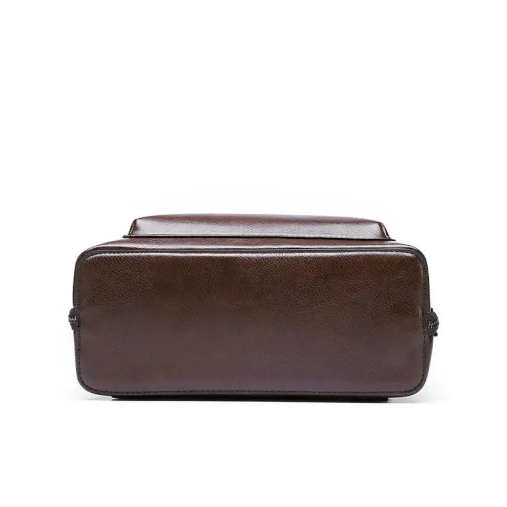 Maeva – Double-Zip Leather Backpack