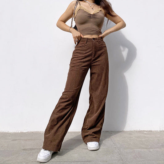 Winona – Corduroy Wide-Leg Trousers