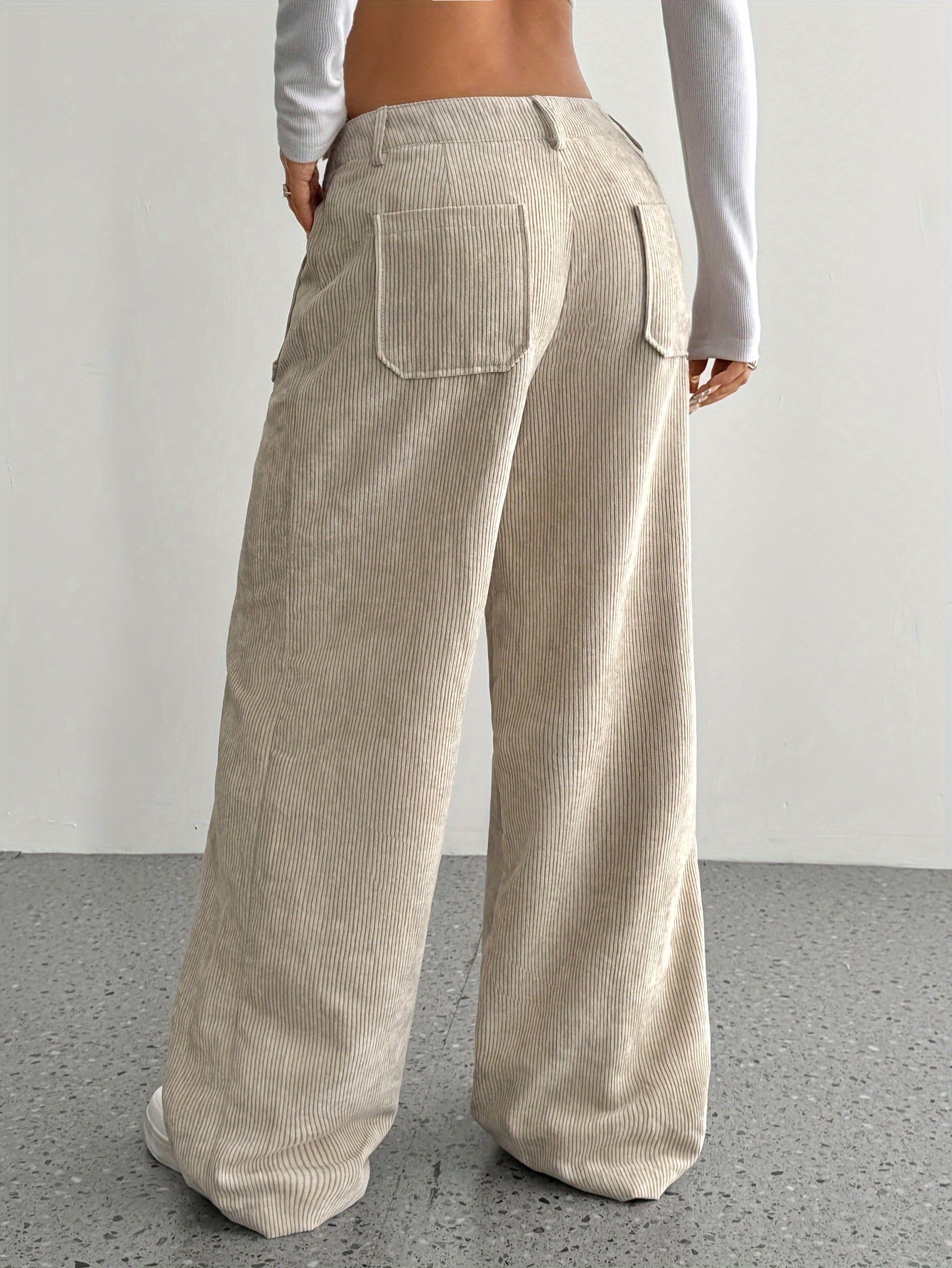 Amira – Corduroy Wide Leg Pants