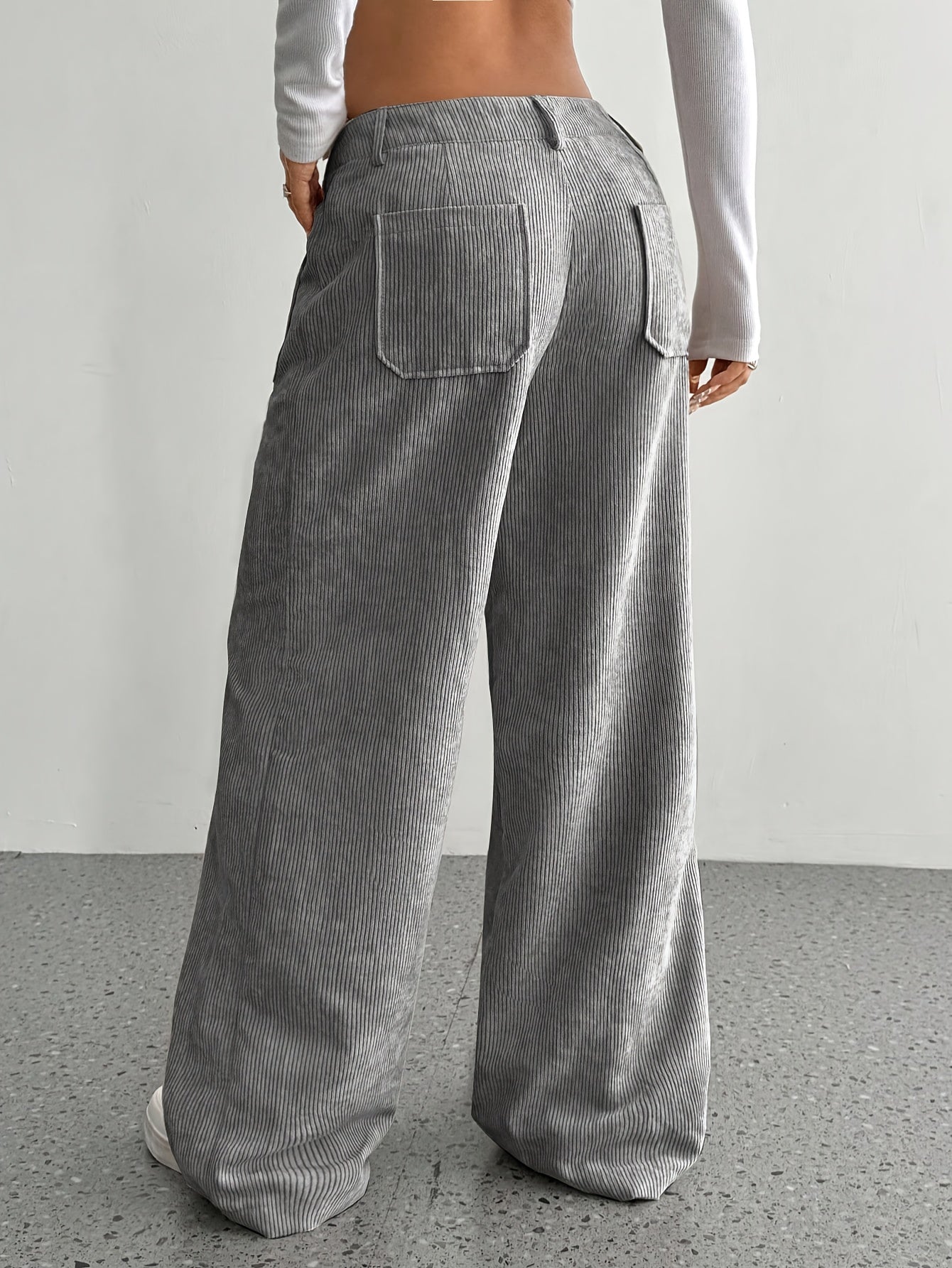 Amira – Corduroy Wide Leg Pants