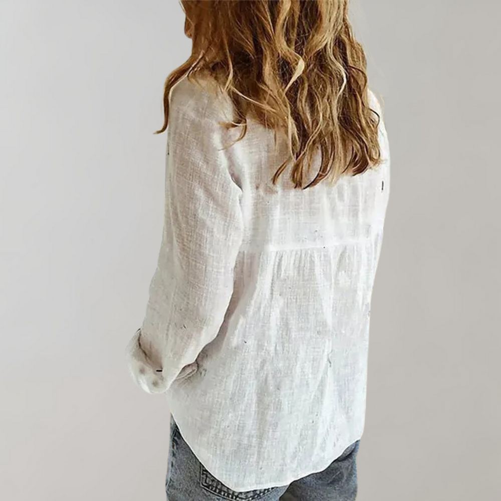 Leah – Casual Button-Down Shirt