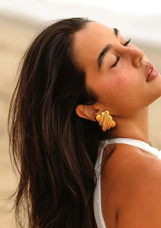 Liora – Vintage Geometric Earrings