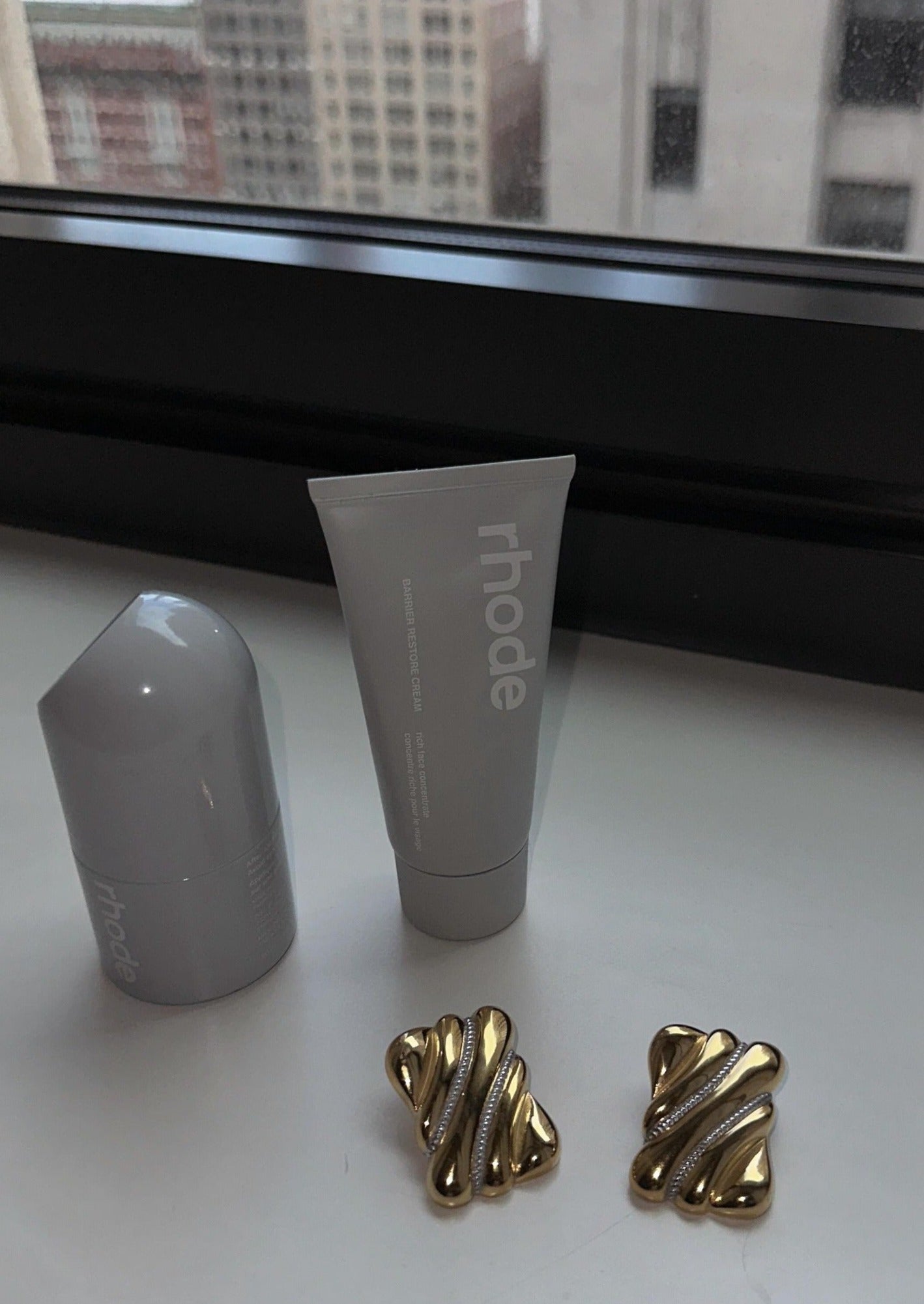 Liora – Vintage Geometric Earrings