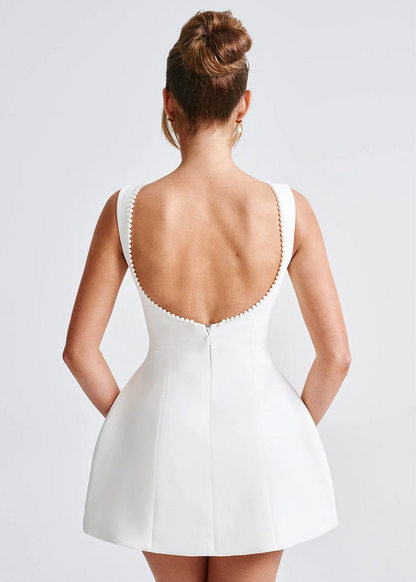Melinda – Elegant Backless Mini Dress