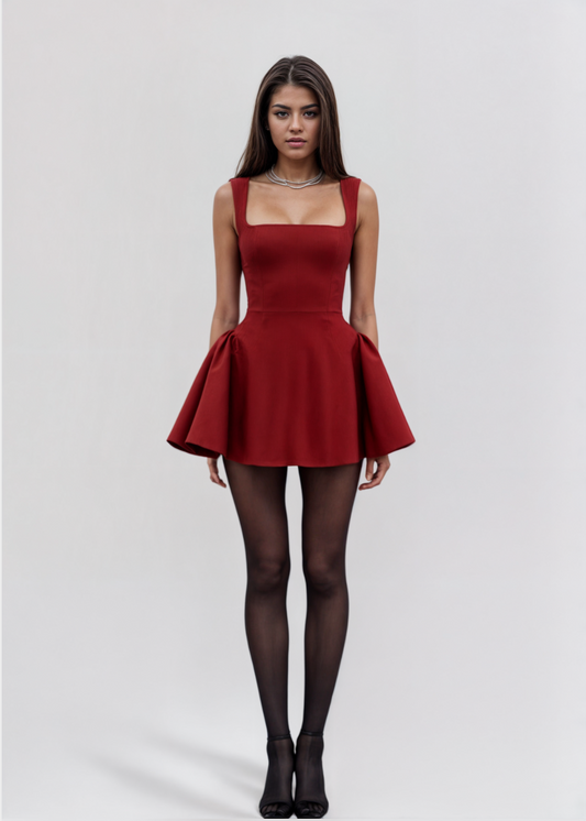 Evie – Flared Mini Dress