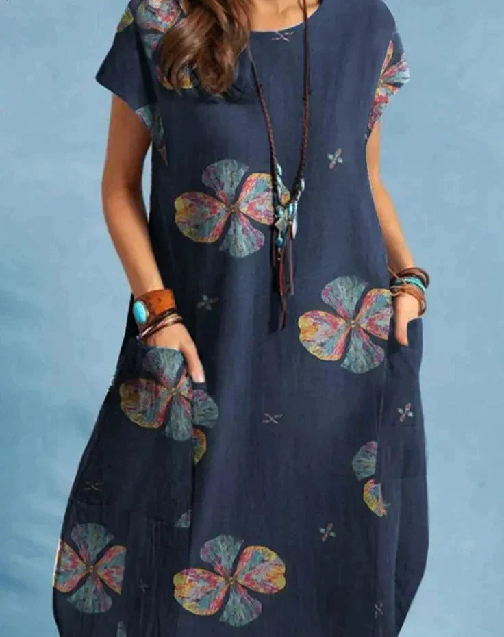 Cali – Vintage Midi Dress