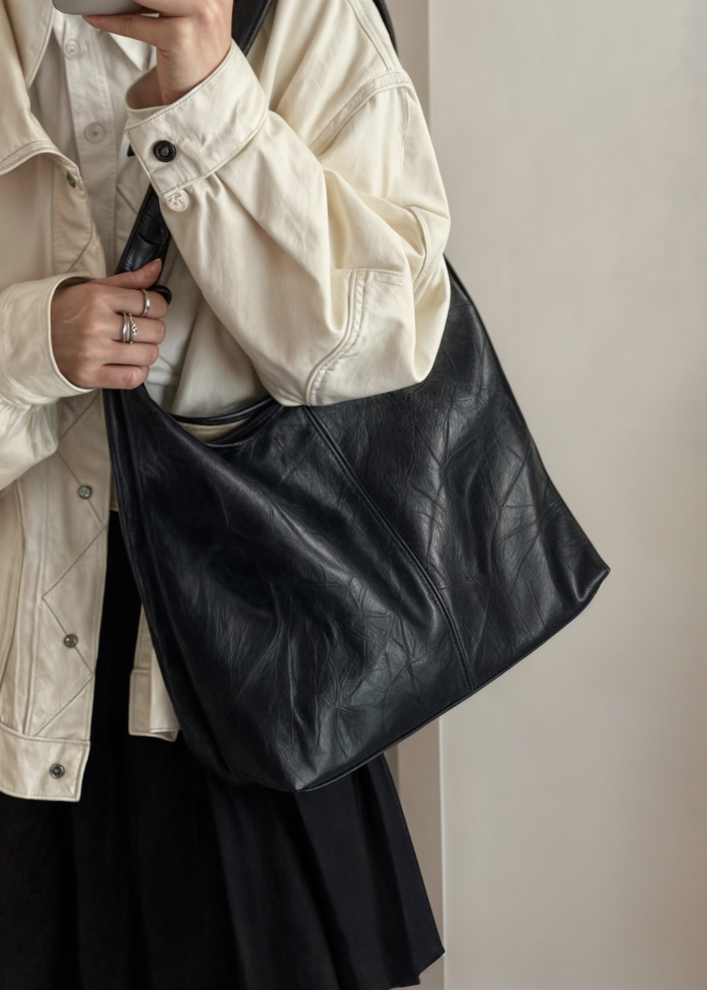 Freya – Vegan Leather Tote Bag