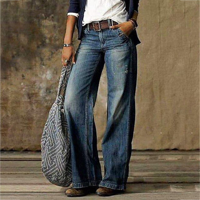 Naya – Retro Wide-Leg Jeans