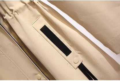 Zoey – Oversized Hooded Windbreaker