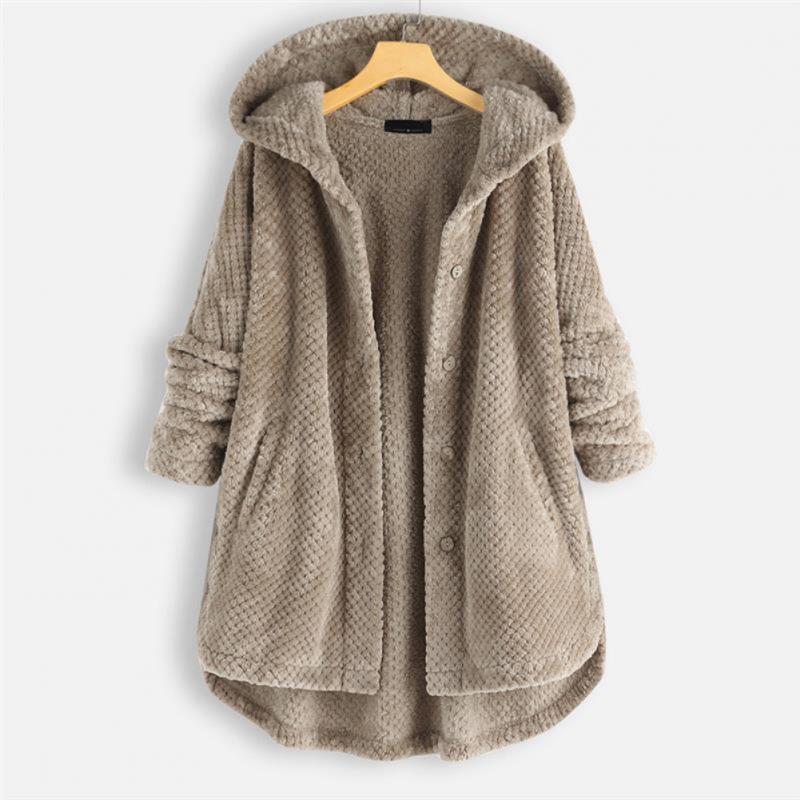 Jada - Hooded Button-Up Coat