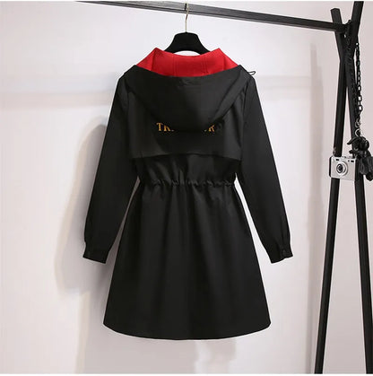 Zoey – Oversized Hooded Windbreaker