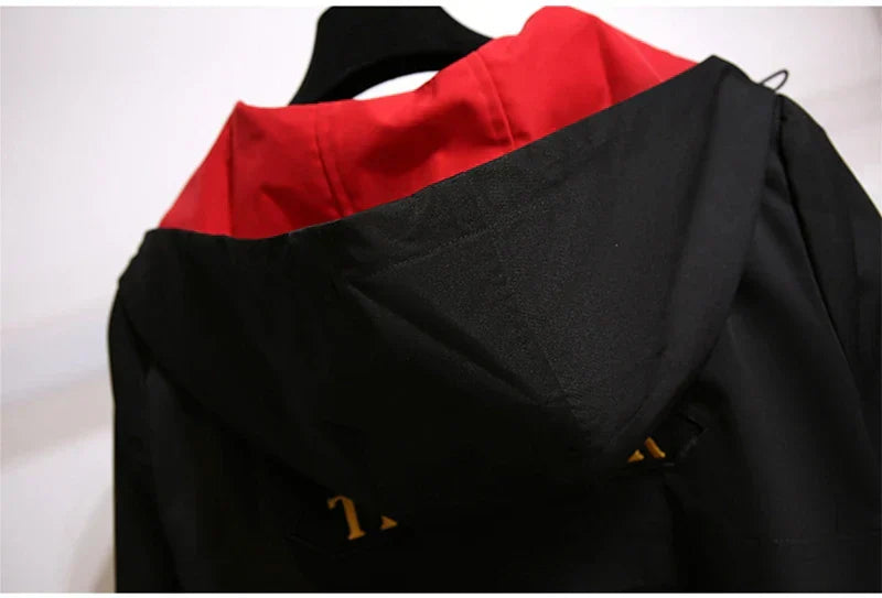 Zoey – Oversized Hooded Windbreaker