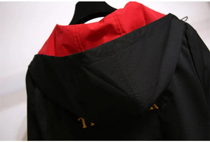 Zoey – Oversized Hooded Windbreaker