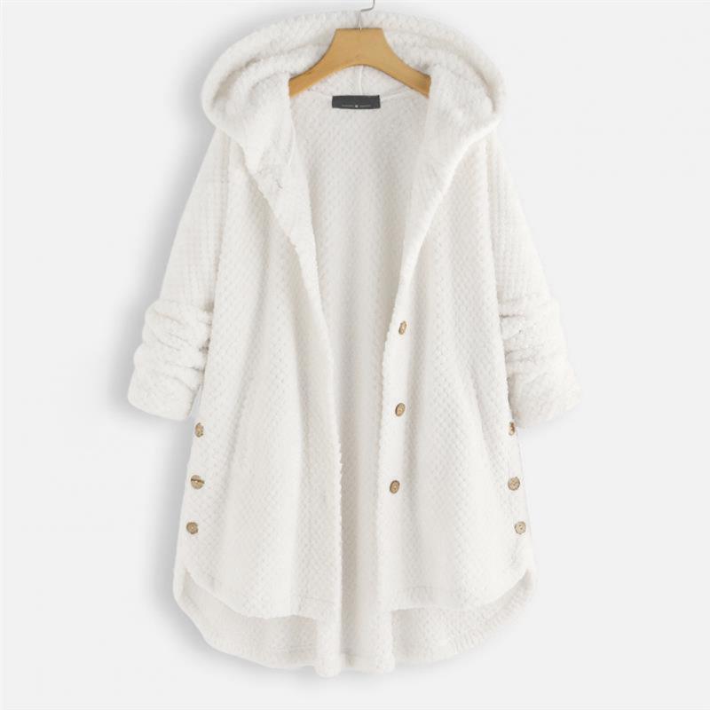 Jada - Hooded Button-Up Coat