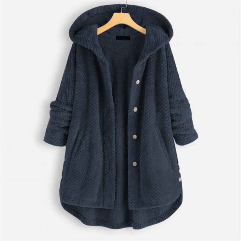 Jada - Hooded Button-Up Coat