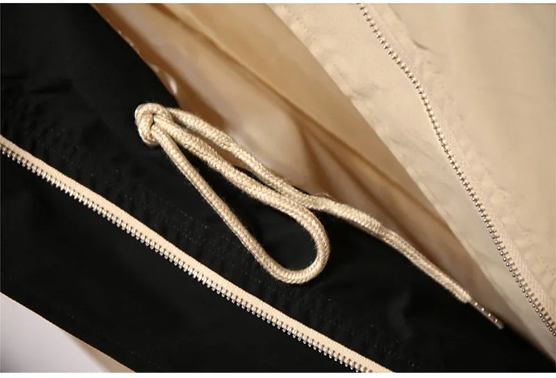 Zoey – Oversized Hooded Windbreaker