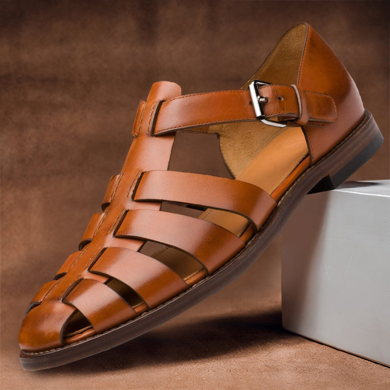 Aris – Leather Sandals