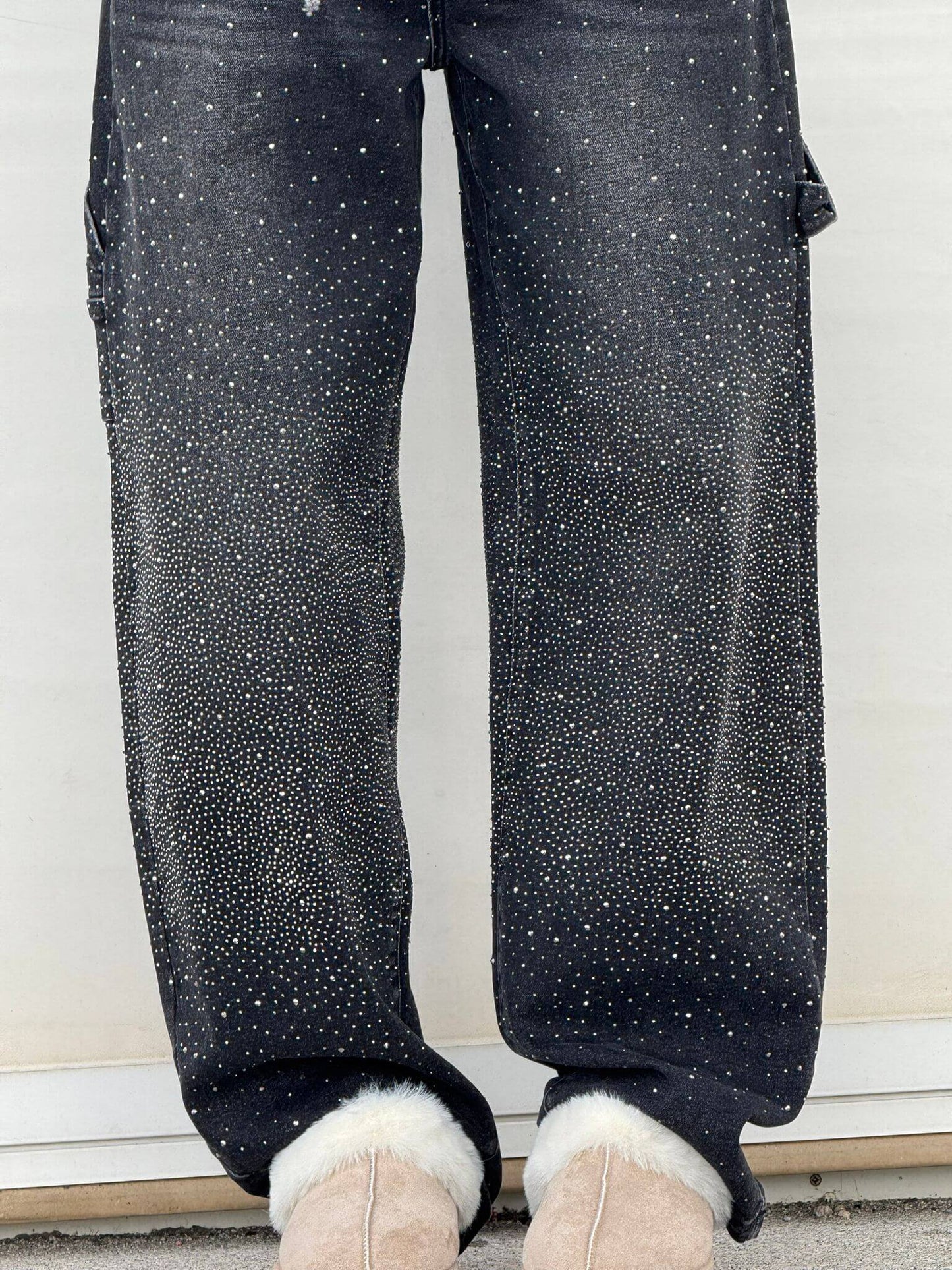 Lira – Sparkling and Balloon Fit Jeans