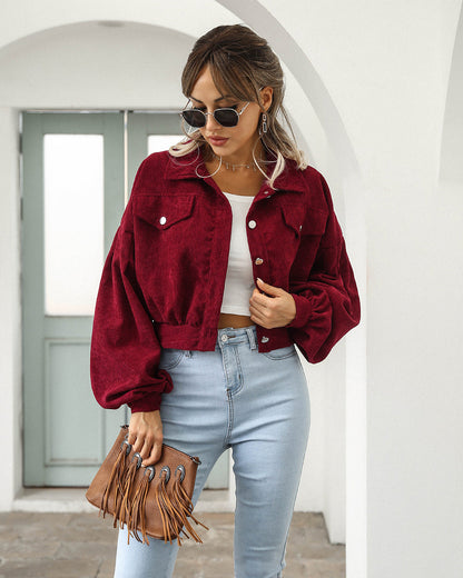 Paisley – Trendy Cropped Jacket