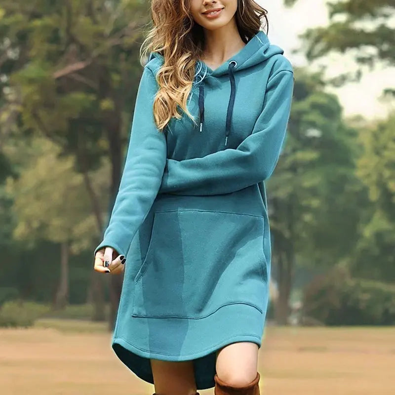Eleanor – Elegant Long Cozy Hoodie
