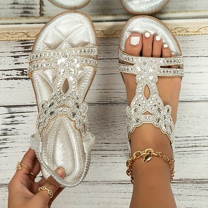 Nia – Beaded Strappy Sandals