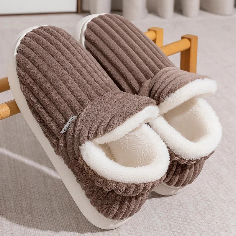 Sophie – Autumn Plush Slippers