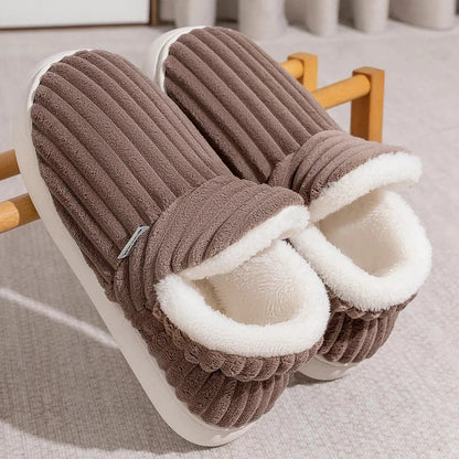 Sophie – Autumn Plush Slippers
