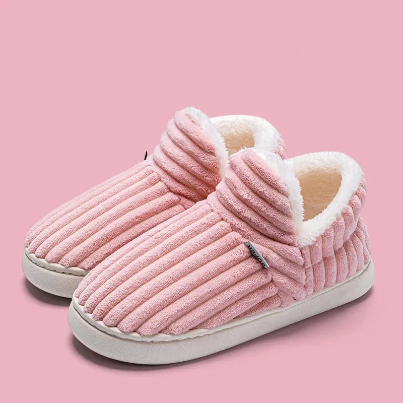 Sophie – Autumn Plush Slippers
