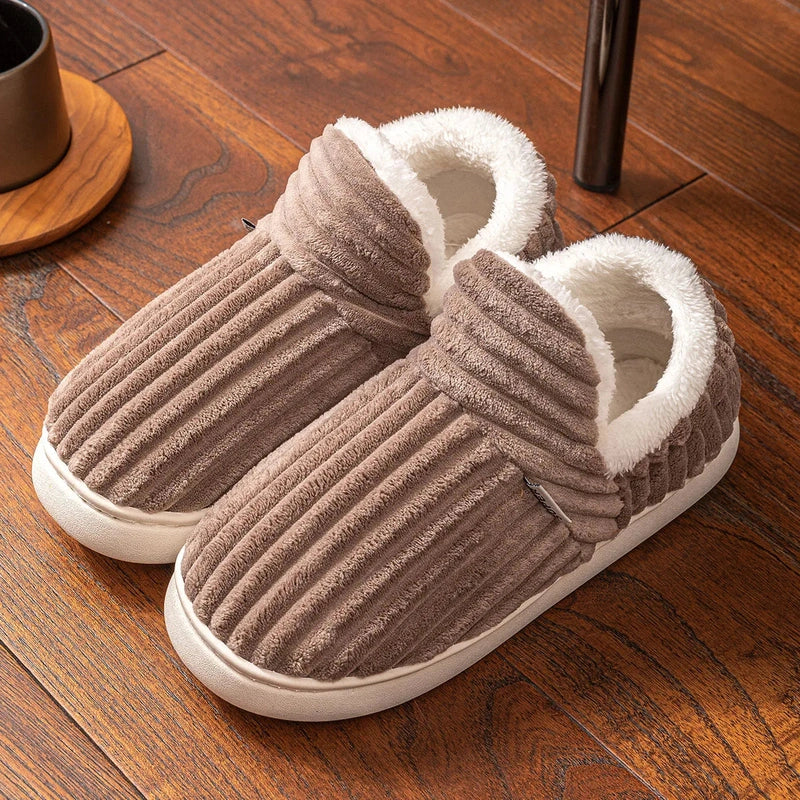 Sophie – Autumn Plush Slippers
