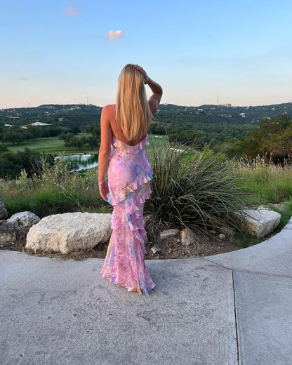 Eliza – Ruffle Maxi Dress