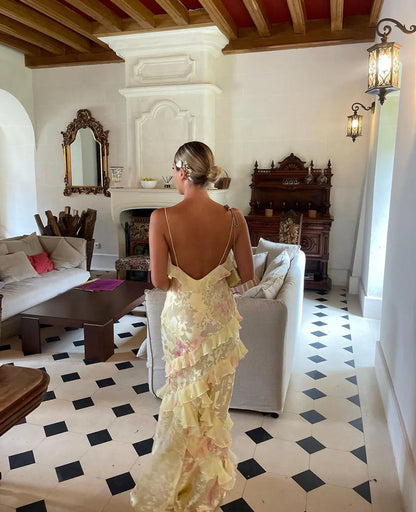 Eliza – Ruffle Maxi Dress