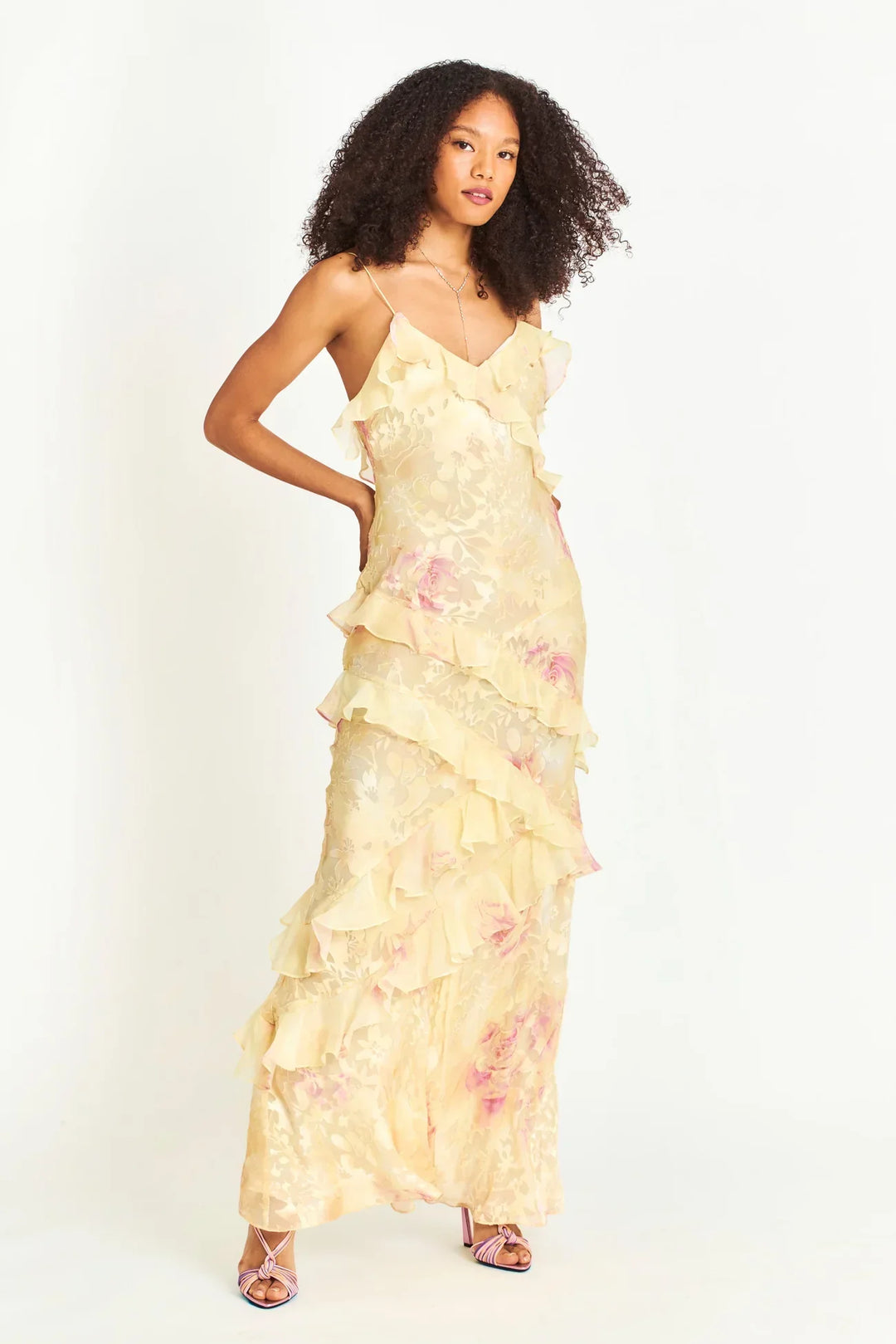 Eliza – Ruffle Maxi Dress