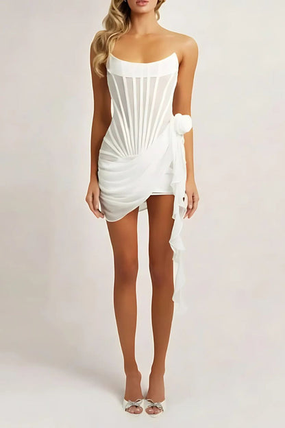 Lara – Elegant Corset Mini Dress