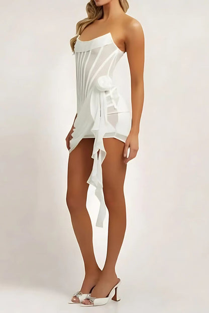 Lara – Elegant Corset Mini Dress