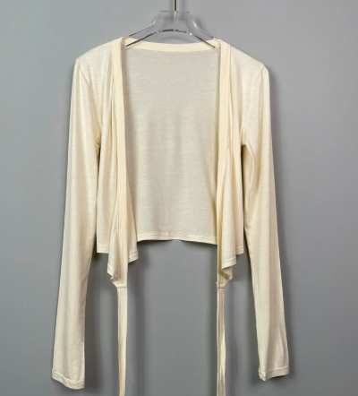 Lucy – Wrap Tie Long Sleeve Top