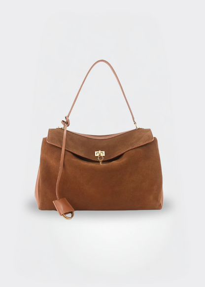 Nessa – Soft Suede Shoulder Bag