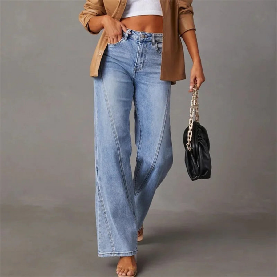 Zoe – High-Waisted Denim Jeans
