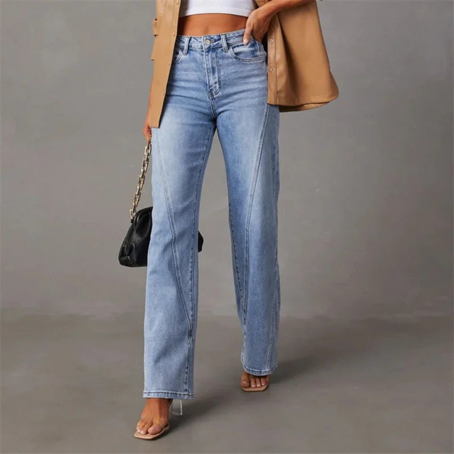 Zoe – High-Waisted Denim Jeans