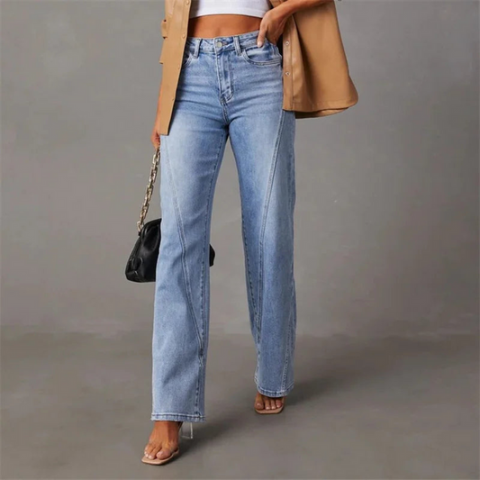 Zoe – High-Waisted Denim Jeans