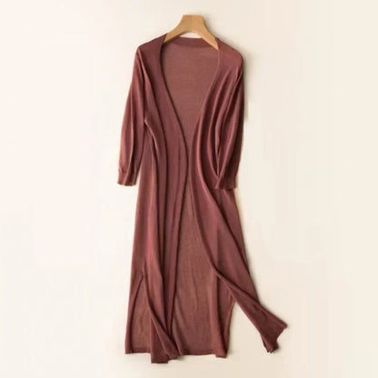 Amelia – Stylish Lightweight Long Cardigan