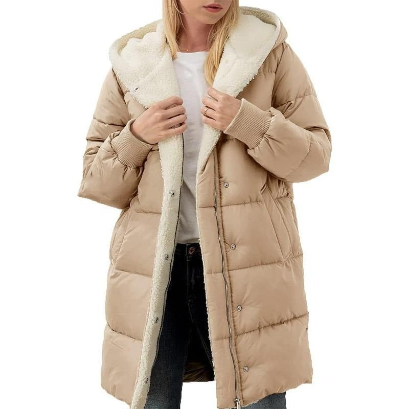 Ruby – Double Sided Winter Coat with Hood