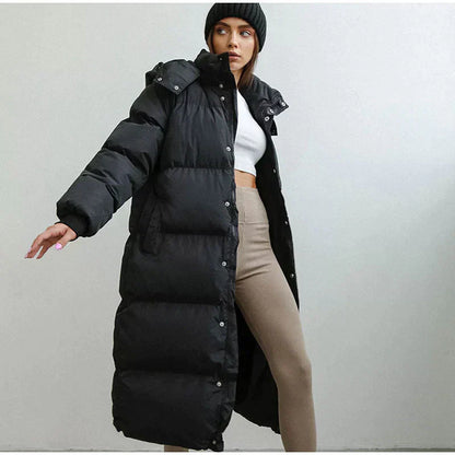 Lara - Long Padded Down Jacket for Women