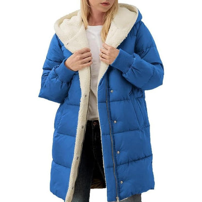 Ruby – Double Sided Winter Coat with Hood